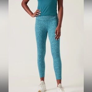 Athleta Ultimate Stash Textured 7/8 Tight- WORN ONCE